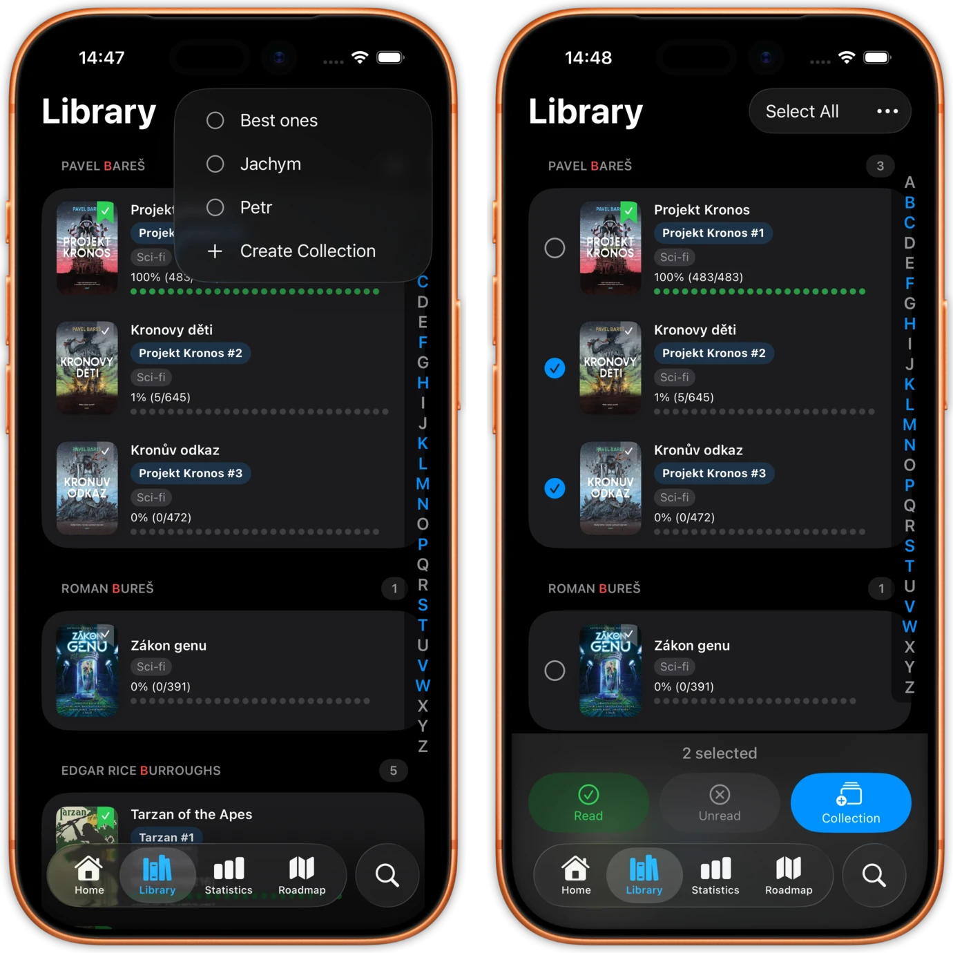 Organize your book library