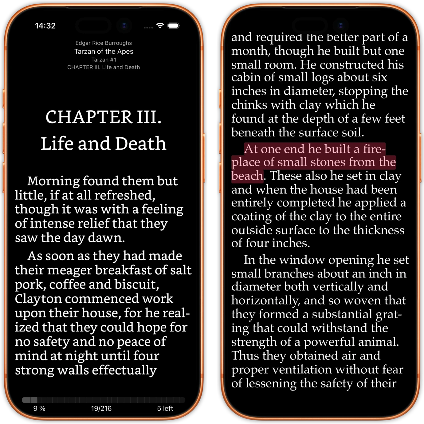 Book library management interface showing organized collection with search and filtering options