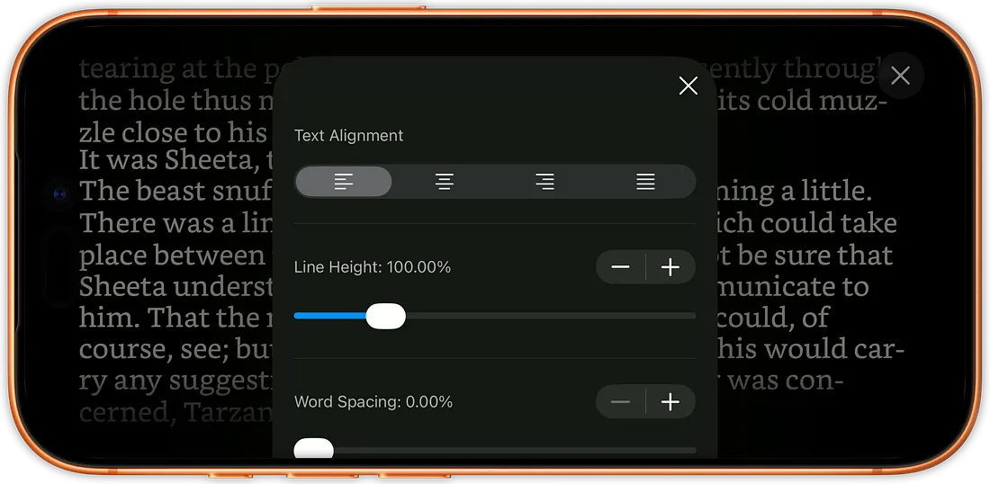 Selecting the icloud folder, where all the books and fonts are located.