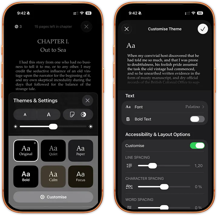 Apple Books: another two levels of depth