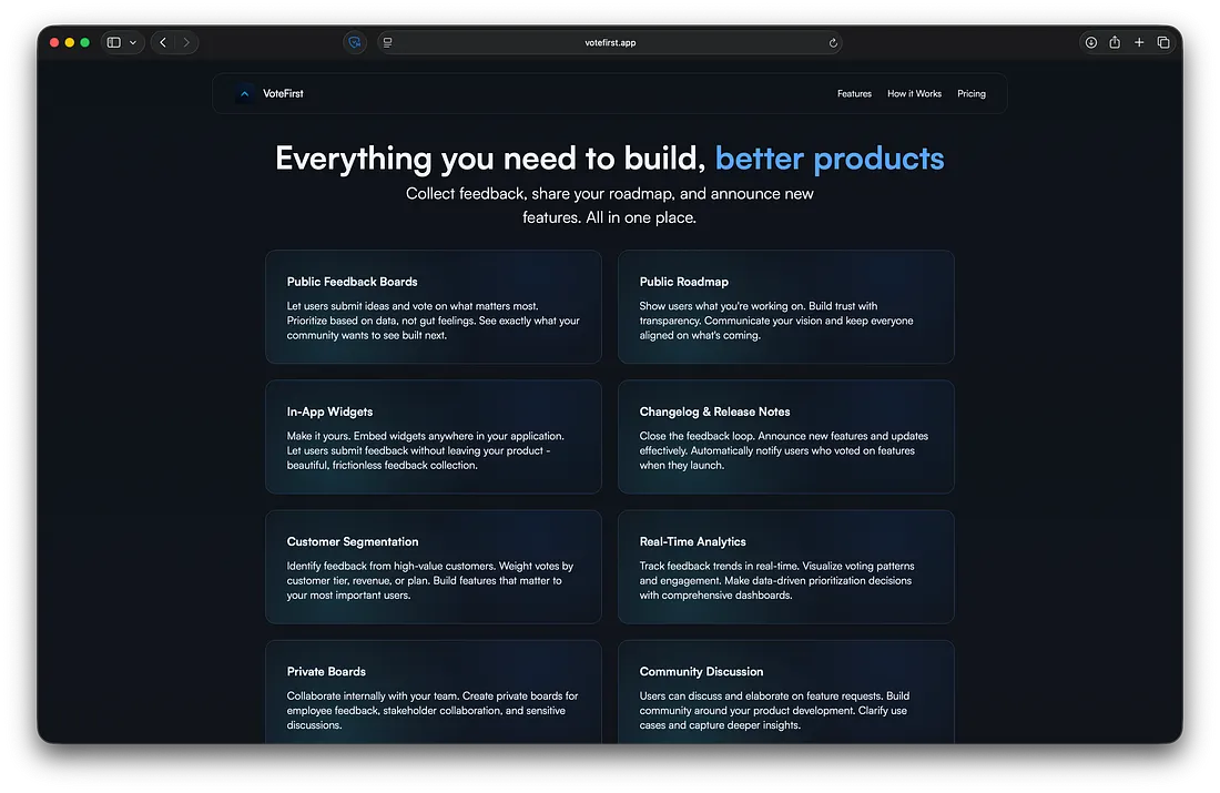 justRead is powered by voteFirst.app