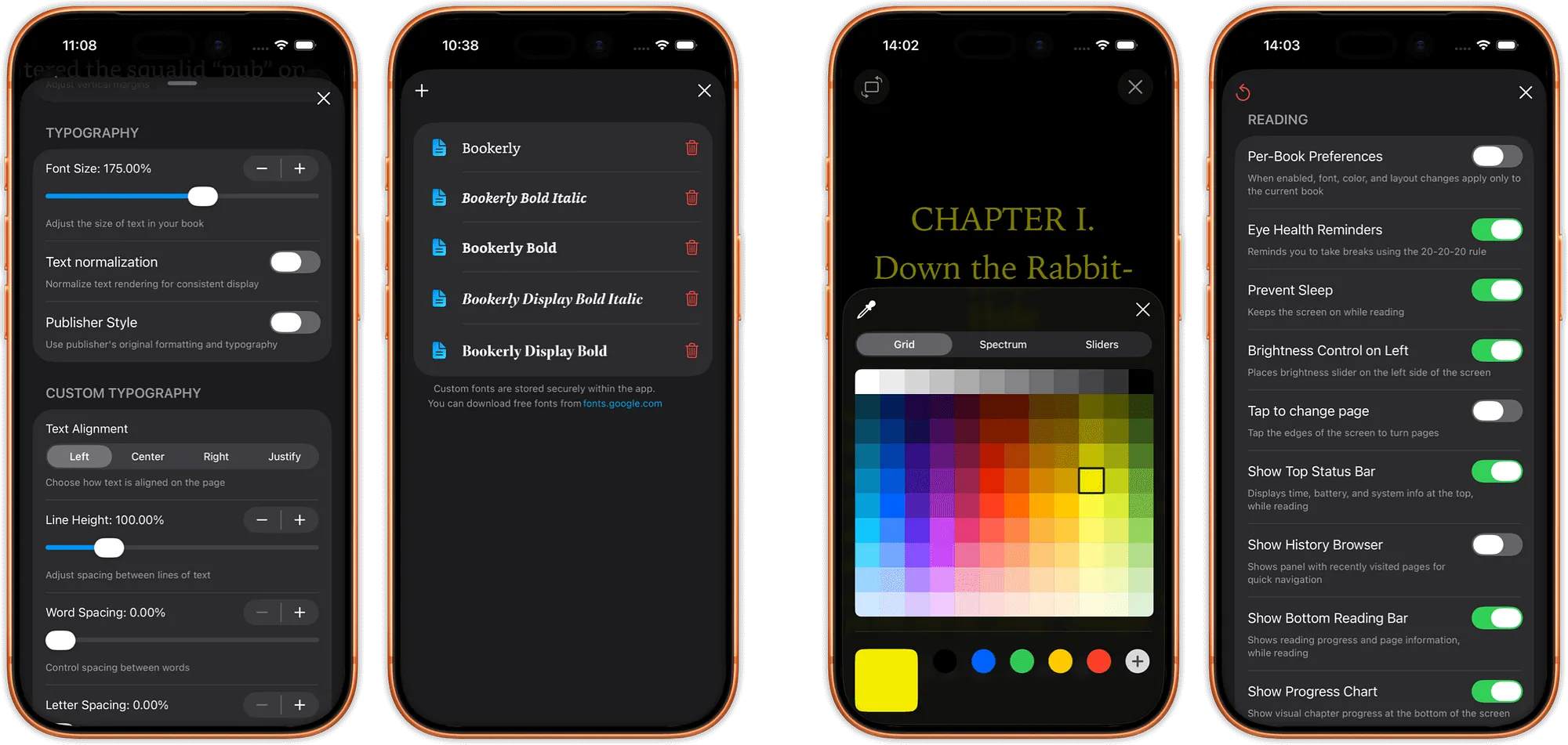 justRead.app give you the full control.